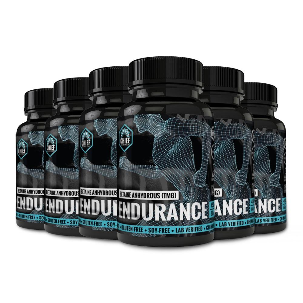 Betaine Anhydrous (TMG) Endurance 450mg 60 Caps